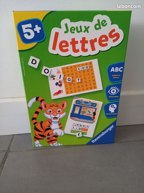 Ravensburger - Jeu Educatif - Jeux de lettres - Jeux & Jouets