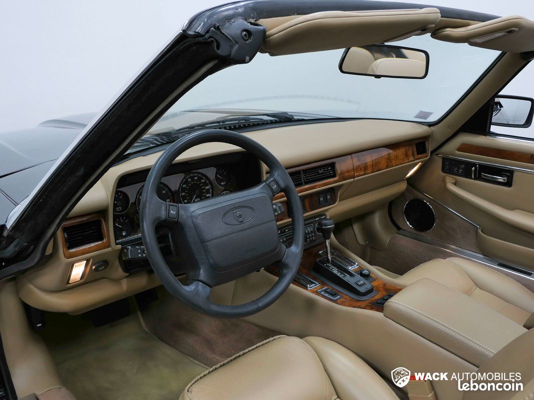Jaguar XJS 4.0L BVA CABRIOLET / FAIBLE KILOMÉTRAGE / HISTORIQUE CONNU (image 3)