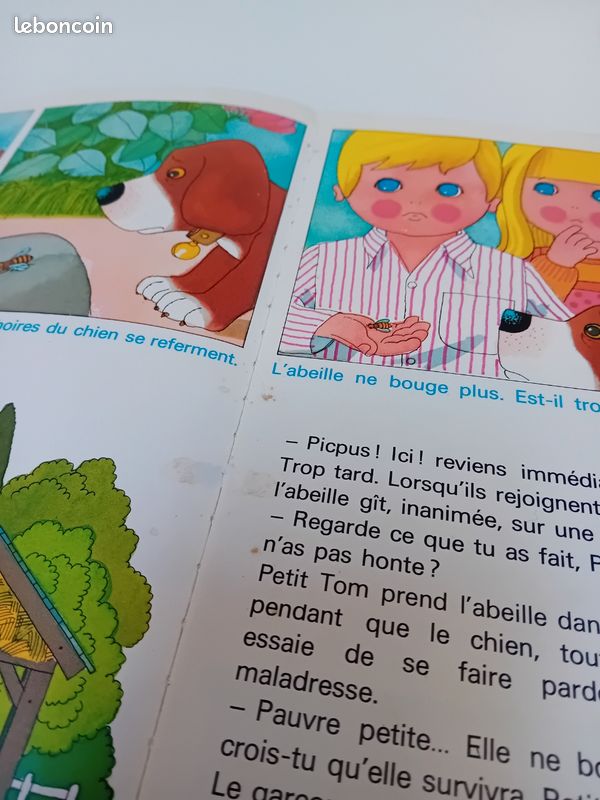 Petit Tom et son amie l’abeille – Casterman 1971 – vintage Alain Grée (image 8)