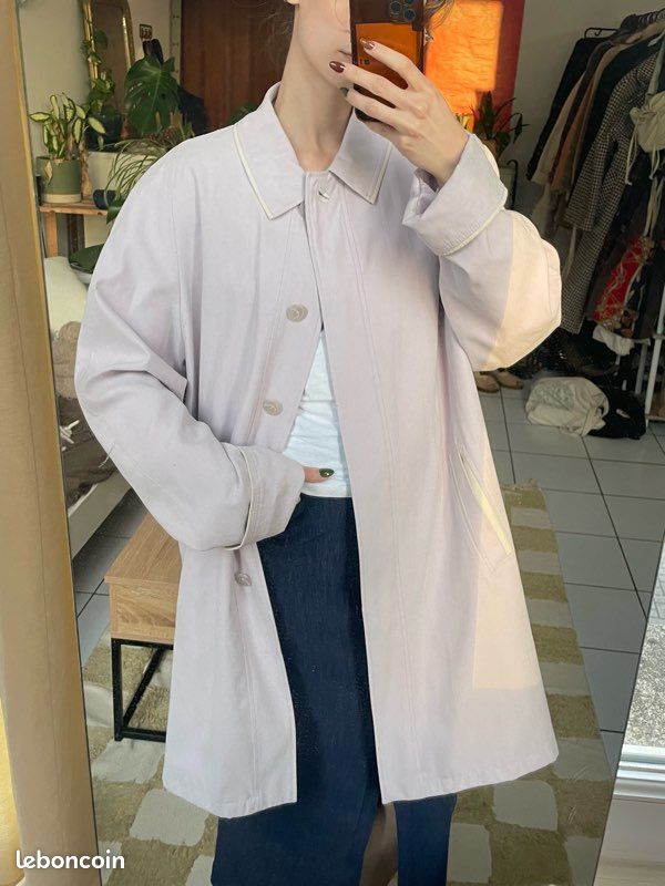 Trench vintage lila (image 1)