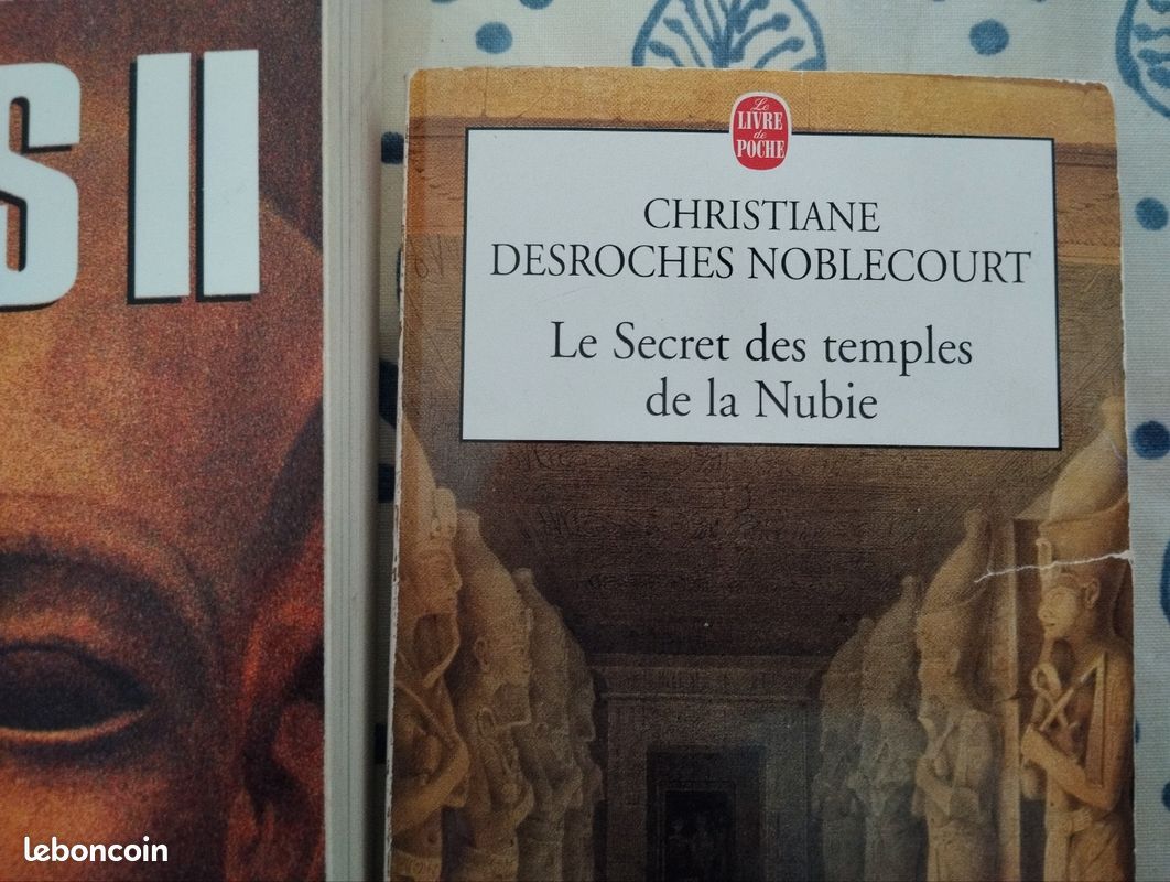 2 livres Egypte. Christine Desroches Noblecourt (image 2)