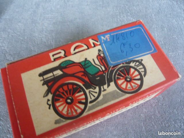 Miniature Rami Taxi De La Marne Renault 1907 – 1:43 – Variante 1 Roues Rares – France