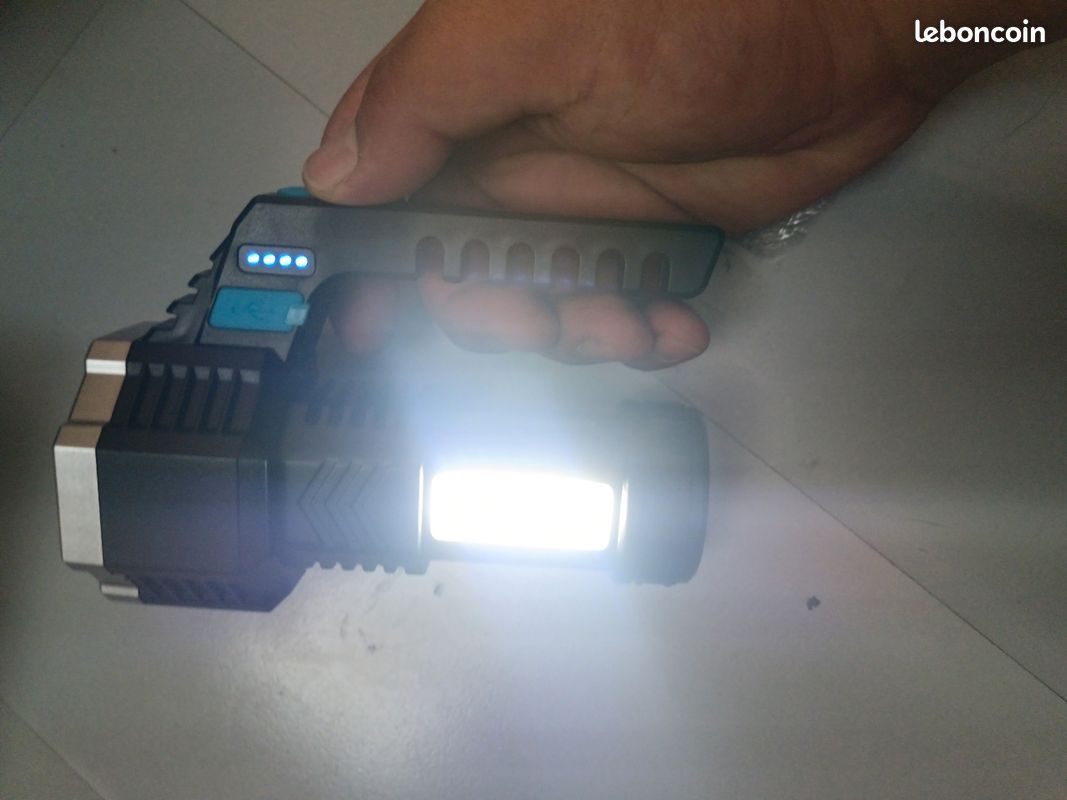 Lampe de cave , lampe de poche rechargeable (image 2)