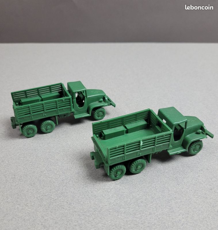 Lot De 3 Camions Miniatures 1/72 - Occasion, Pour Diorama Ou Collection