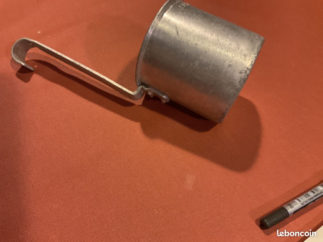 ANCIENNE MESURE à lait en Aluminium 1 litre EUR 30,00 - FR