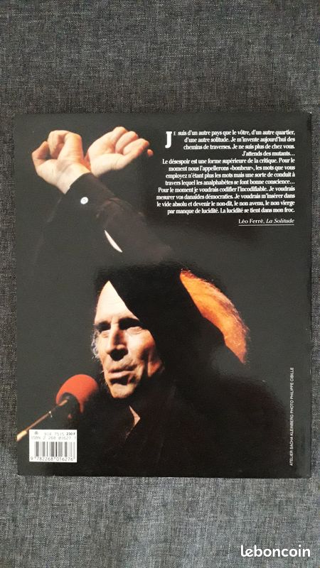 D.Lacout/D.Barbelivien:"Léo Ferré : la chanson du bien-aimé ", ed.du Rocher (image 2)