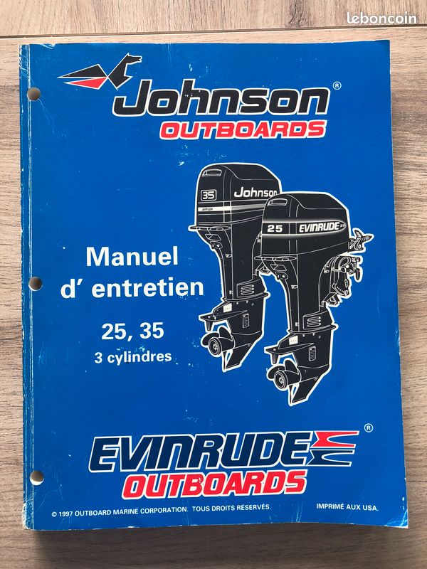 MANUEL D'ENTRETIEN DES modèles OMC 507879 King Cobra PWS EUR 32,84 - FR