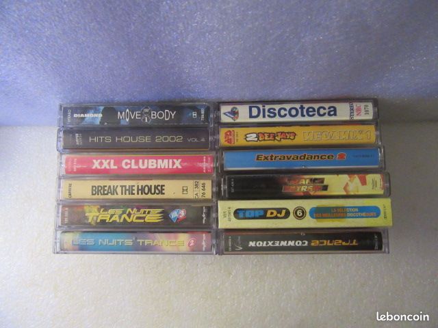 31 Cassettes audio House -Trance -Techno (ou à l’unité) (image 5)