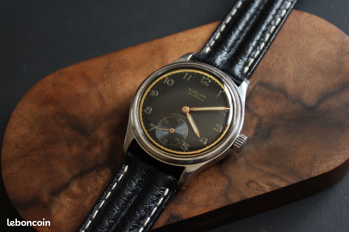 Montre militaire Svalan gilt (image 1)