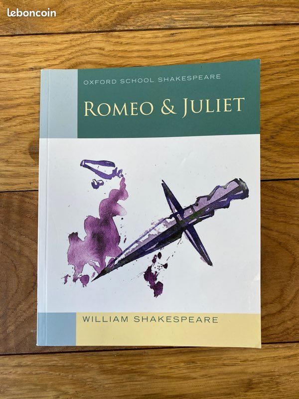 ROMEO AND JULIET, William Shakespeare OXFORD SCHOOL SHAKESPEARE, English Book Livre anglais Play (image 1)