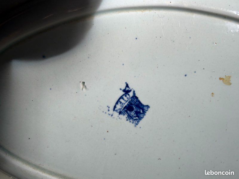 Plat Faience Gien monochrome (image 6)