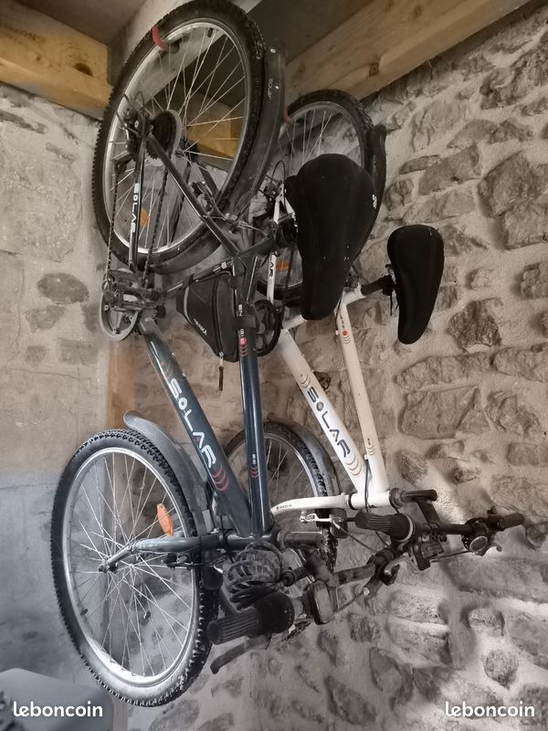 Lot de deux vélos VTT vtc adulte comme neuf 26 pouces (image 1)