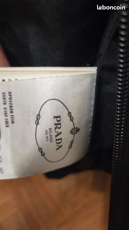 Veste prada coupe vent homme (image 5)