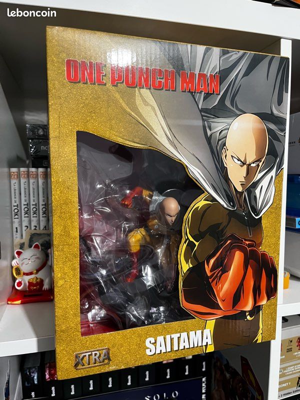 Lot de figurines One Punch Man Saitama Genos Xtra Tsume Jeux