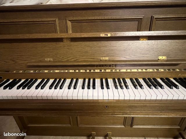 Piano feurich 105 langlau noyer satine (image 5)