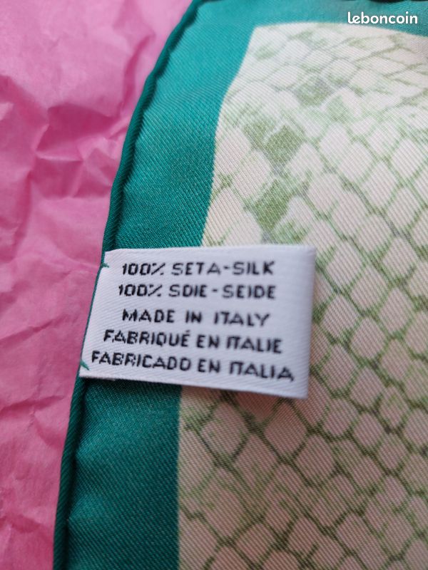 Carré soie LONGCHAMP (image 4)
