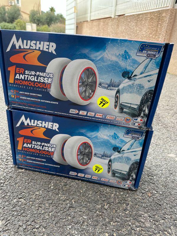 Chaussette pneu neige musher - Équipement auto