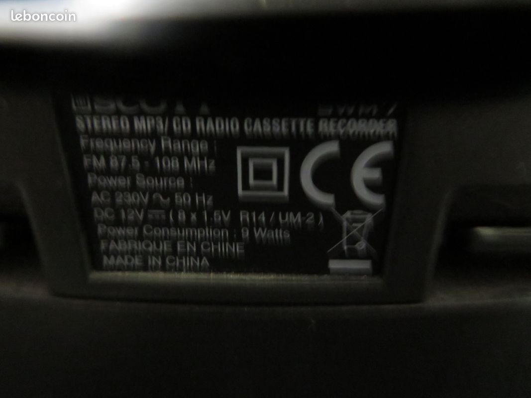 Radio cd cassette (image 3)
