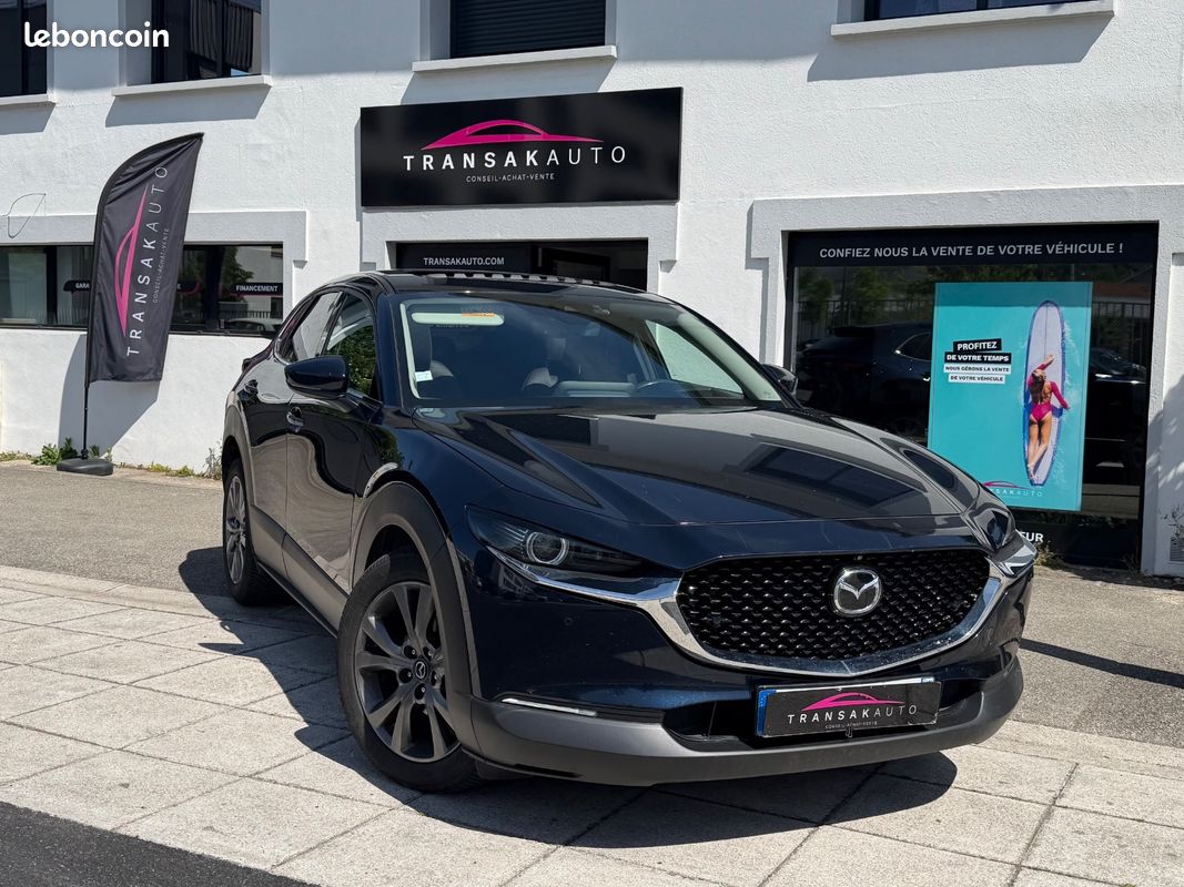 MAZDA CX-30 2.0L SKYACTIV-X M Hybrid 180 ch 4x2 BVA6 Exclusive / Camèra 360 / Toit ouvrant / Bose (image 1)