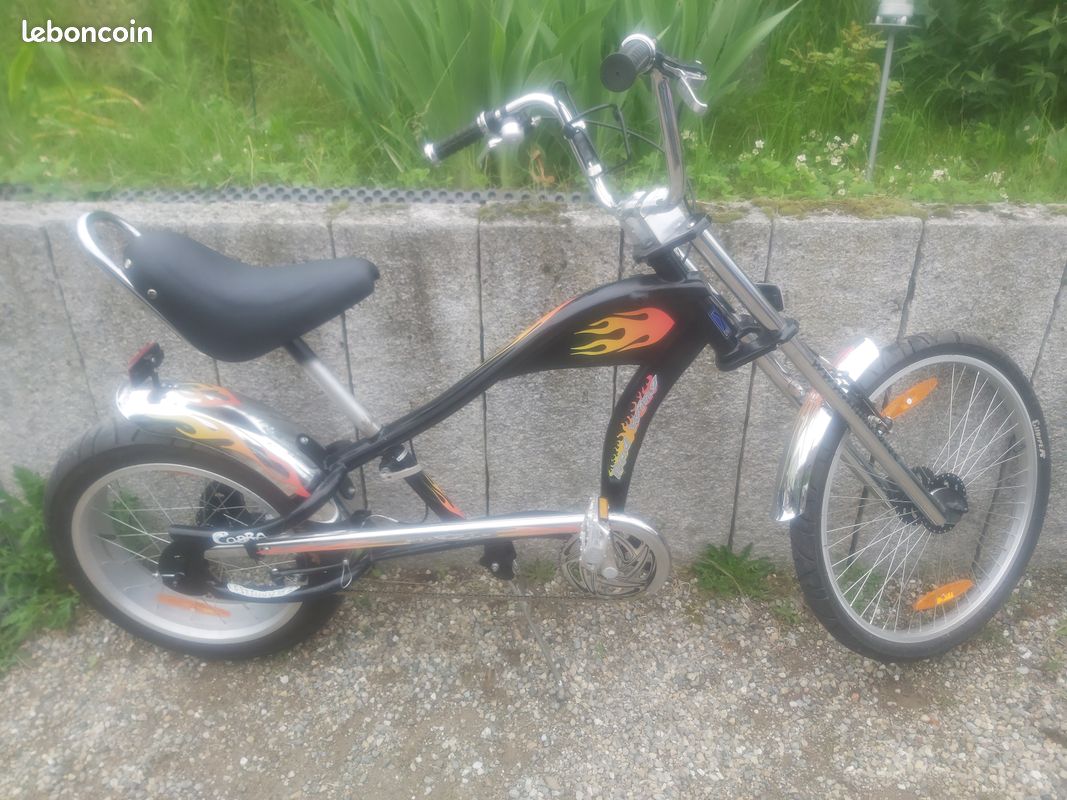 Vélo chopper red wing cobra (image 1)