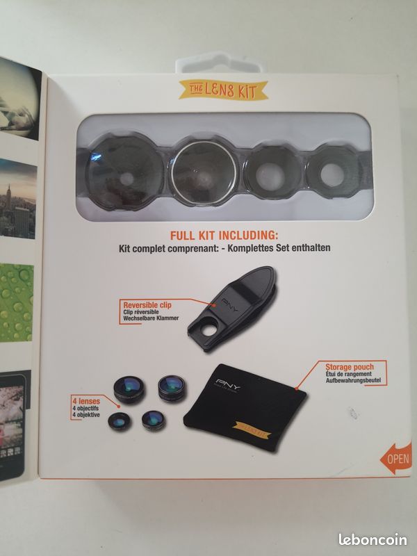 Pny OBJECTIF / LENTIL PHOTOS lens kit 4 in 1lens kit (image 3)
