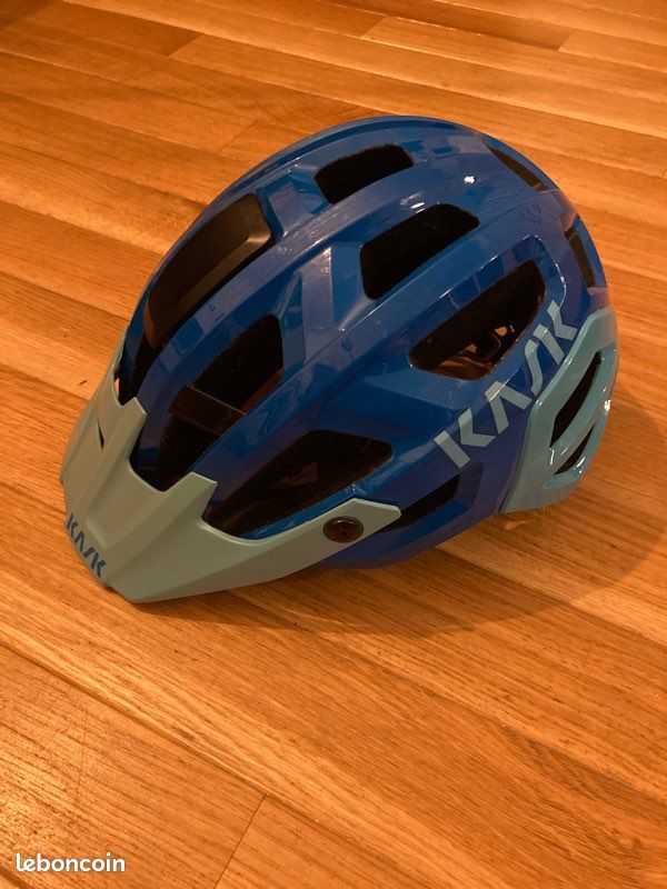 Casque VTT KASK REX bleu taille 52-58cm Équipements vélos