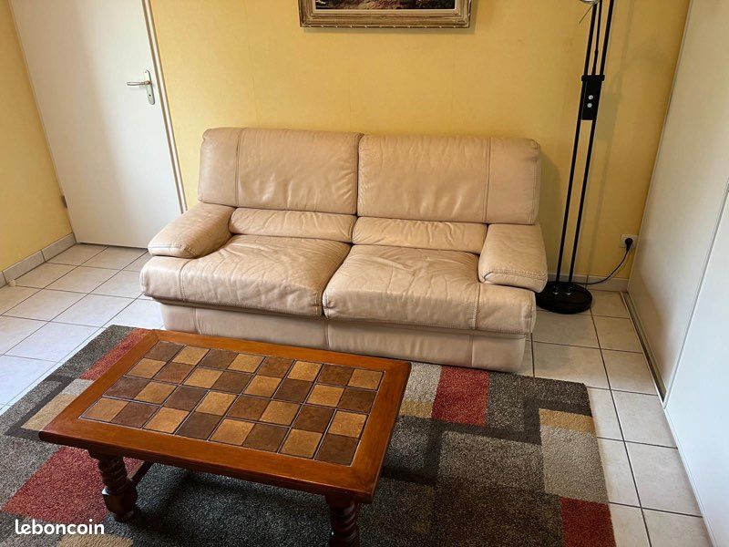 Canapé en cuir (image 1)