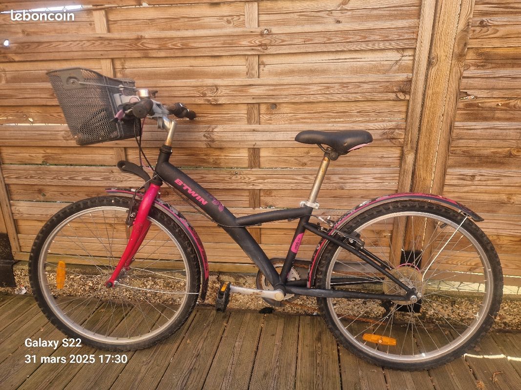 Vélo enfant B'Twin 14 pouces avec roulettes 3/5 ans - Vélos