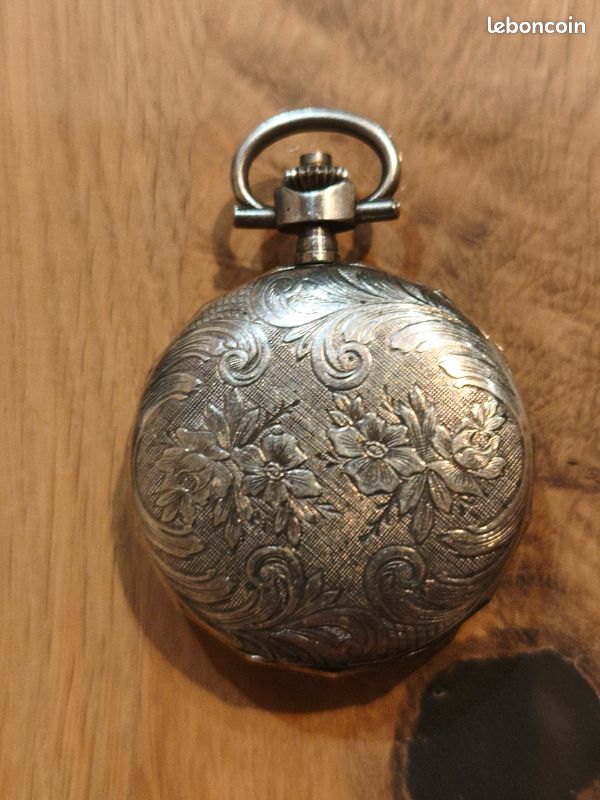 Montre Gousset Mécanique Ancienne Chilex - Occasion Fonctionnelle - Testée 24h