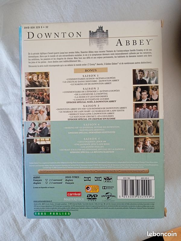 Coffret Downton Abbey (image 3)