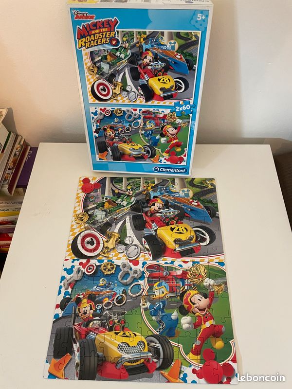 Puzzle Mickey and the Roadster racers (image 2)