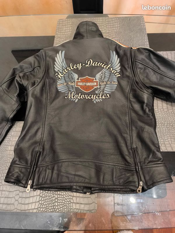 Blouson cuir harley davidson (image 3)