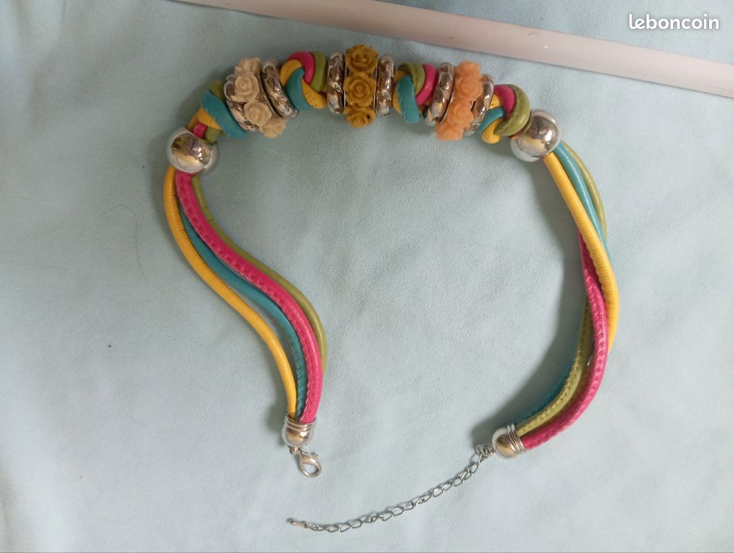 Collier ras de cou perlé (image 2)
