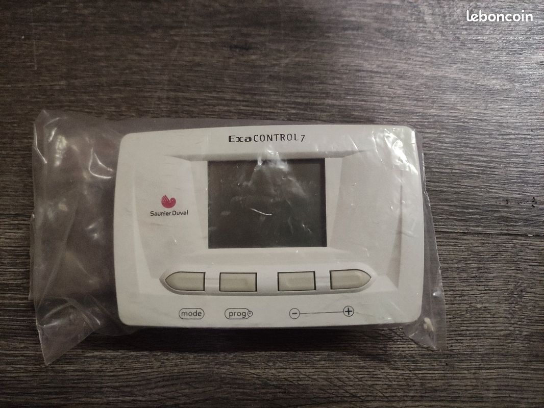 Termostato Programable Manual Termostato Saunier Duval Exacontrol