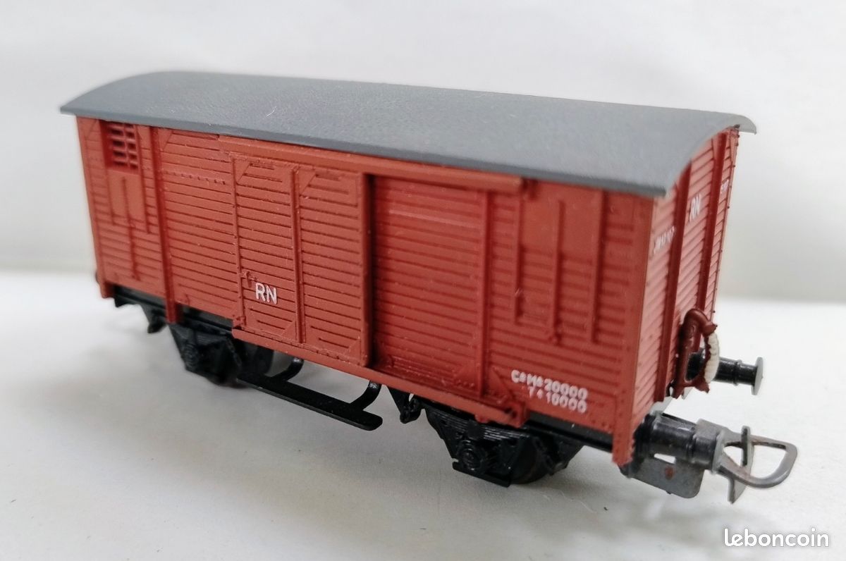 ELECTROTREN wagon couvert court LEFFE 1637 NEUF