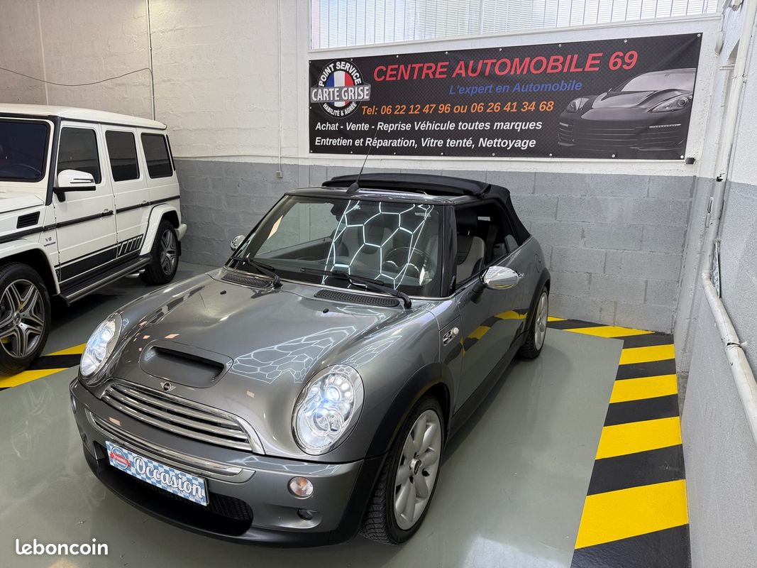 Mini Mini R52 CABRIOLET 1.6 - KOMPRESSOR COOPER S 170ch MOTEUR BMW GARANTIE (image 13)