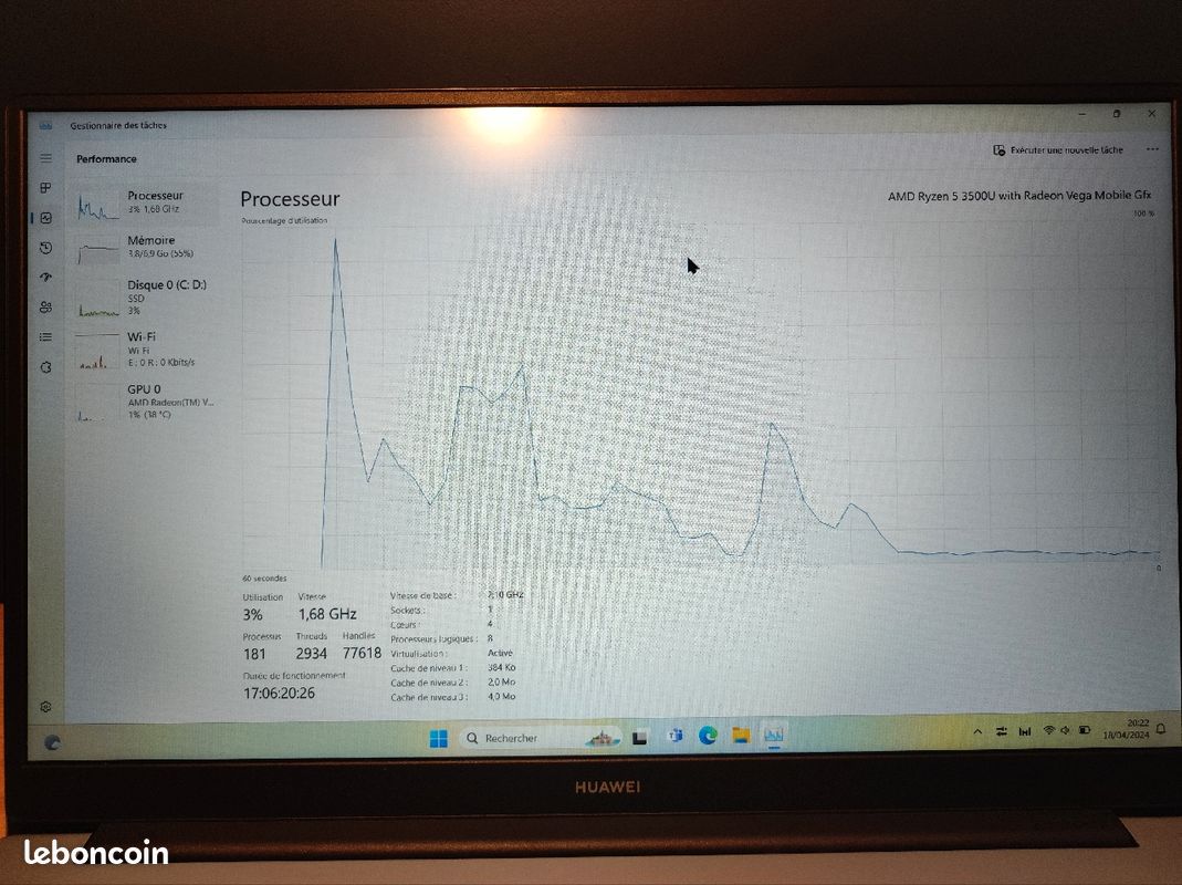 Ordinateur portable HUAWEI D15 (image 8)