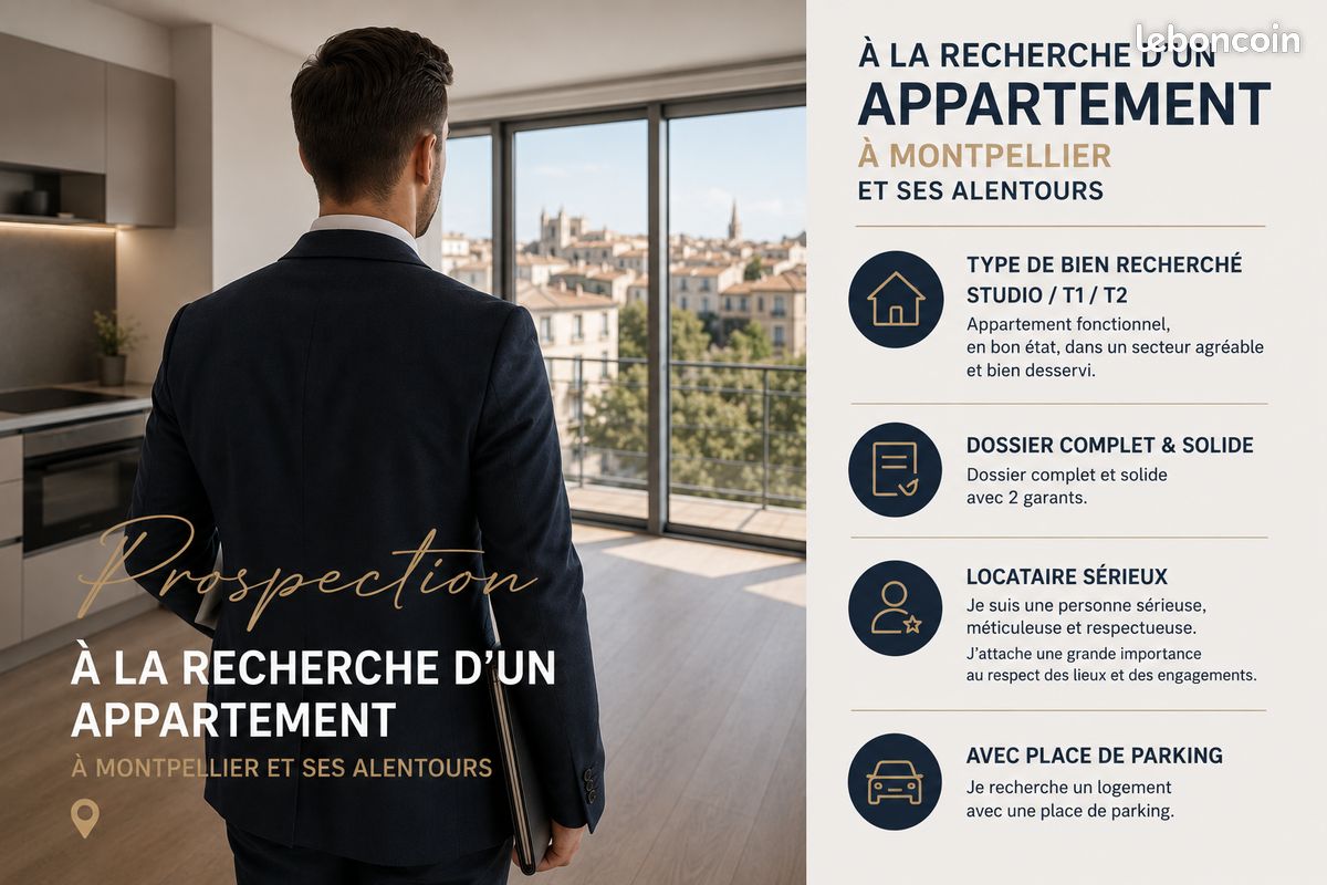Appartement 1 pièce 20 m² · à Montpellier · 20 m² · 600 €