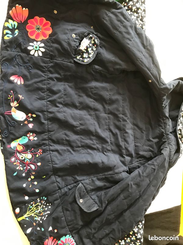 Manteau DPAM, peut être porté sur les deux côtés, du pareil au même (image 7)