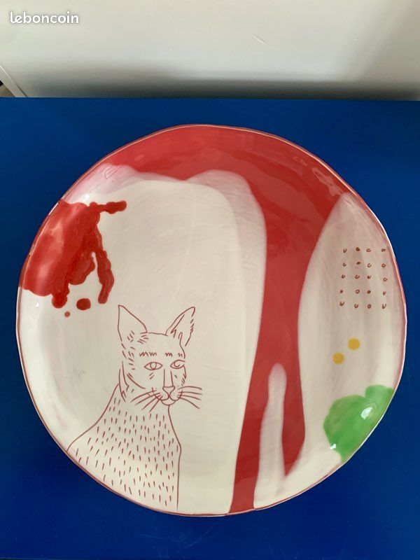 Assiette décorée (image 1)