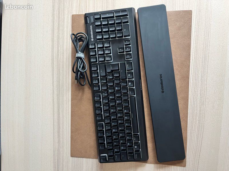 Clavier gameur STEELSERIES APEX 3, Illumination RVB (image 2)
