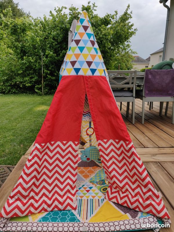 Tipi bébé multicolore infantino (image 1)