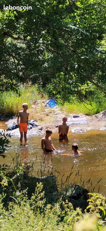 Chalet bois au bord de l'eau en pleine nature (image 9)