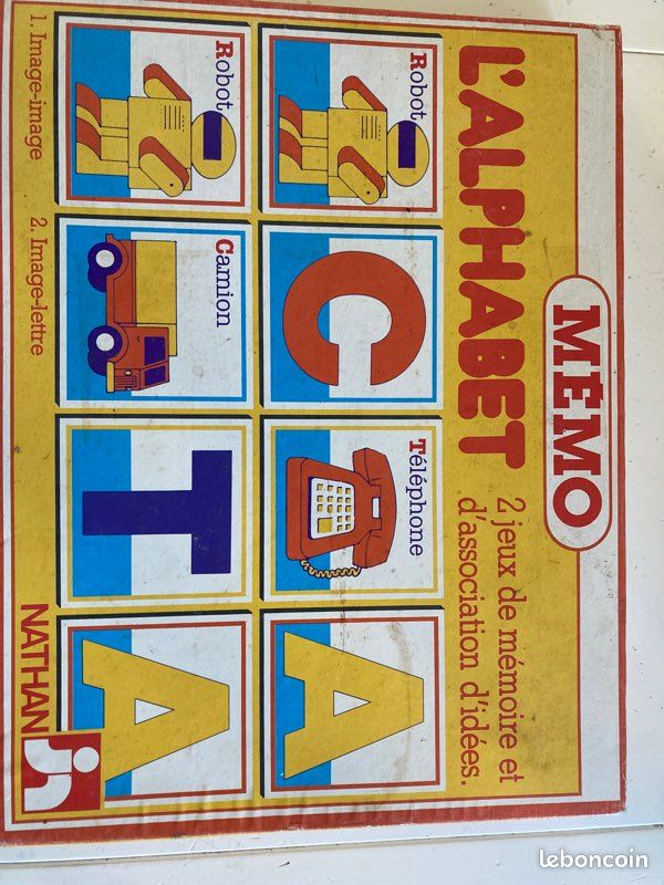 Jeu Mémo l’Alphabet (image 1)