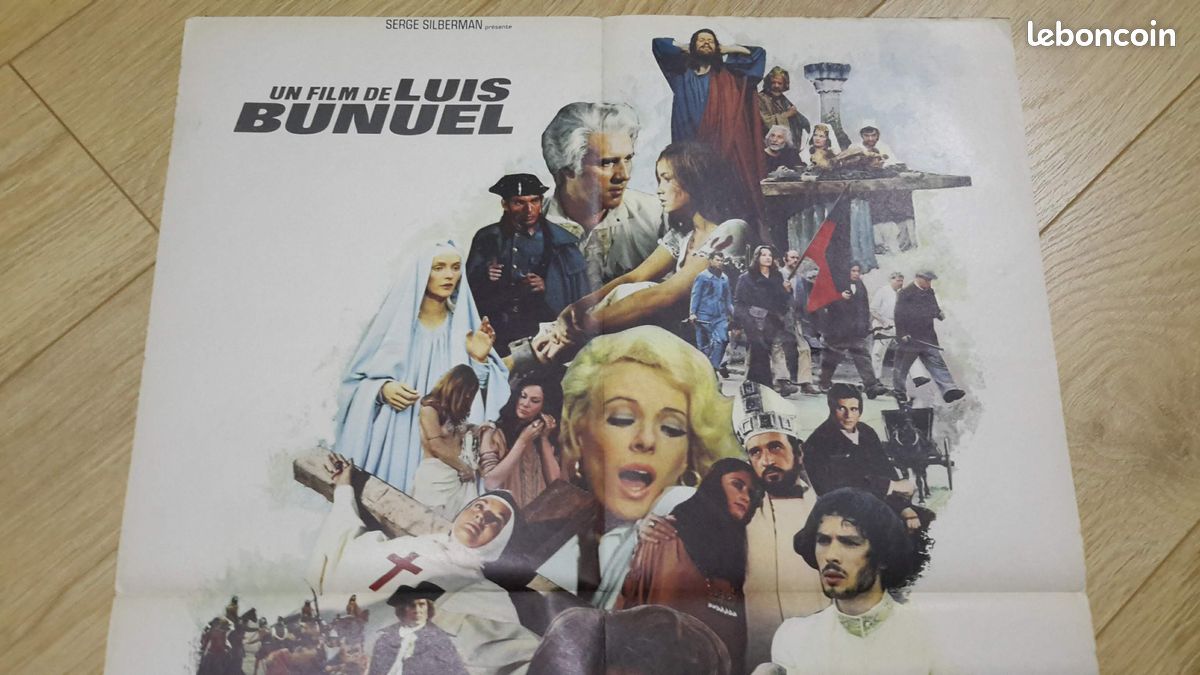Affiche cinéma originale "LA VOIE LACTEE " Film 1969 / Format: 60 x 80 cm. "no copy" (image 3)