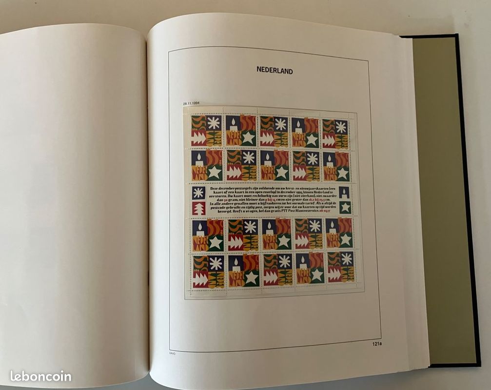 3 albums DAVO NEDERLAND avec timbres non oblitérés (PAYS BAS NETHERLANDS ) (image 8)