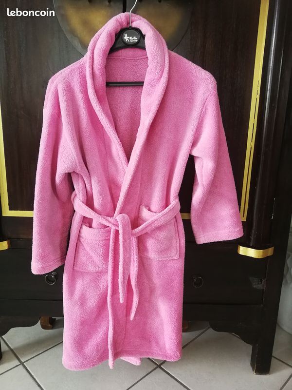 Peignoir rose 10 ans (F.B) (image 1)
