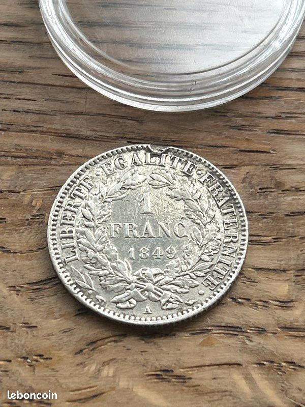1 francs Cérès 1849A (image 1)