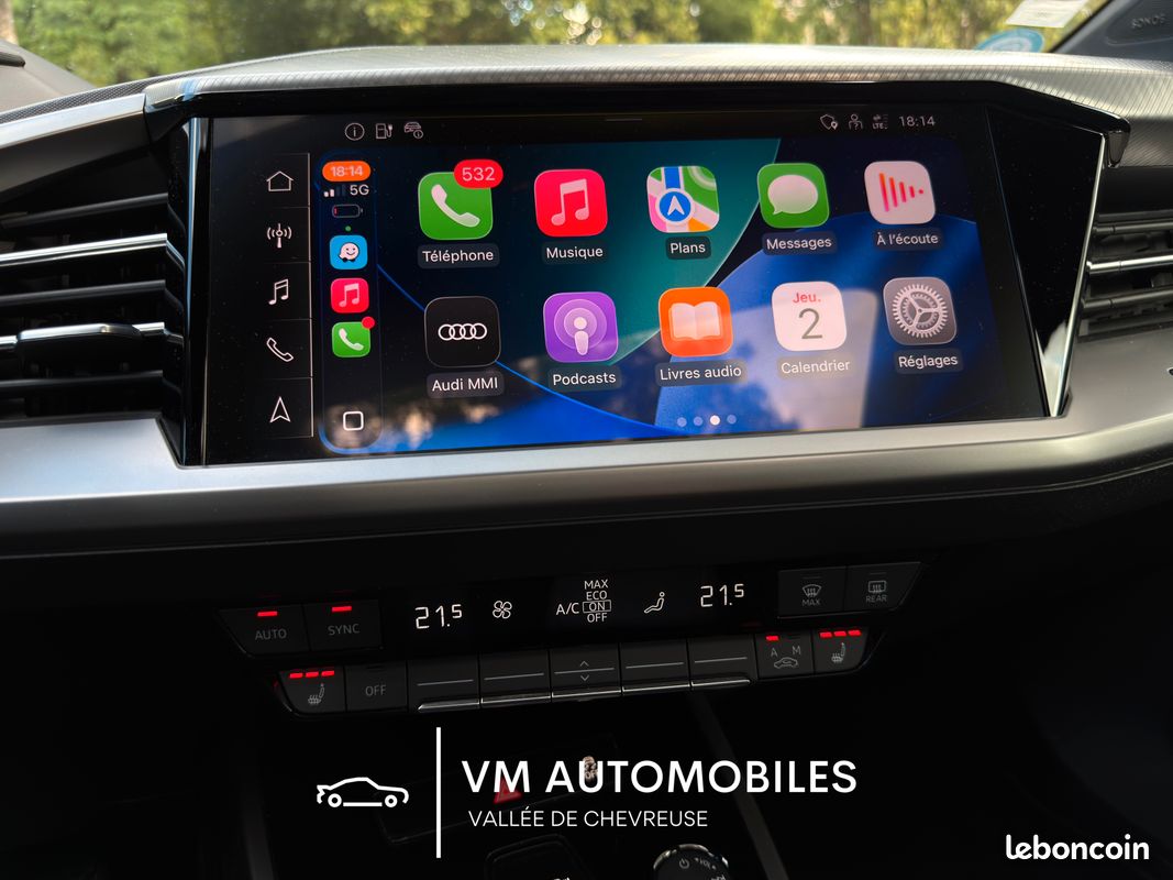 Q4 40 Design Luxe 82 Kwh | Français | Toit Pano - Jantes 21' - SONOS - Camera - Prépa attelage - Sièges chauffants - CarPlay - SOH 96% - Sort de révision, en stock - Garantie Audi 07/2027 (image 20)