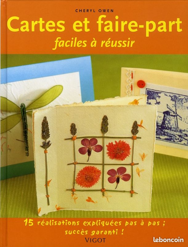 Livre "cartes et faire-part" (image 1)